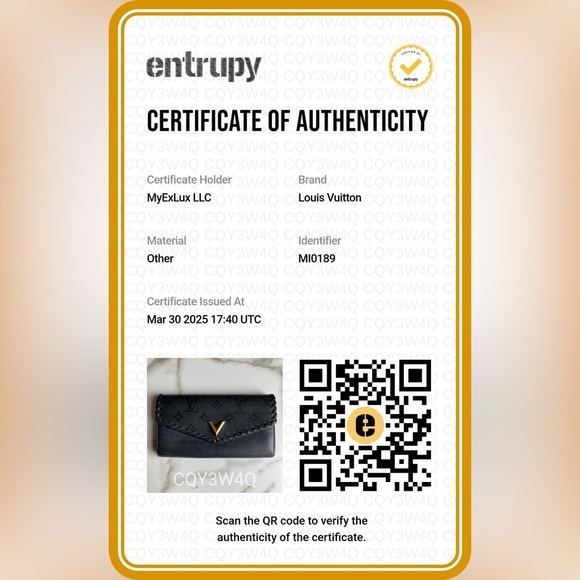 Authentic Louis Vuitton Cuir Plume Very Black Long Wallet W/ COA - Picture 2 of 13